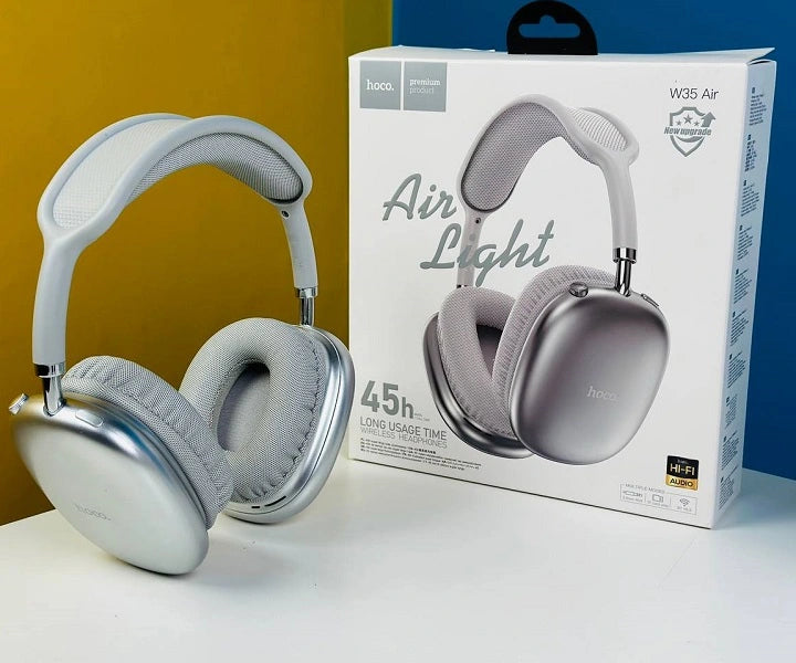 Hoco W35 Air Wireless Headphone- Green Color, White, Black