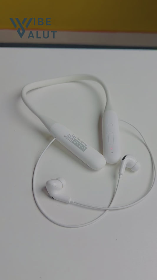 GearUP Neckband P2 – White, Black